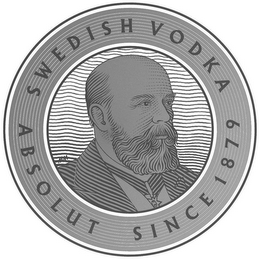SWEDISH VODKA ABSOLUT SINCE 1879 logo