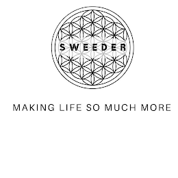 SWEEDER MAKING LIFE SO MUCH MORE logo