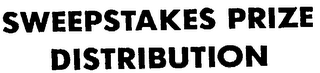 SWEEPSTAKES PRIZE DISTRIBUTION logo