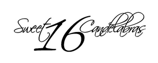 SWEET 16 CANDELABRAS logo