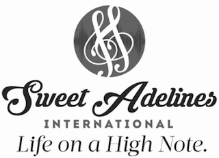 SWEET ADELINES INTERNATIONAL LIFE ON A HIGH NOTE. logo