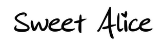 SWEET ALICE logo