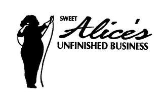 SWEET ALICE'S UNFINISHED BUSINESS logo