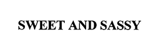 SWEET AND SASSY logo
