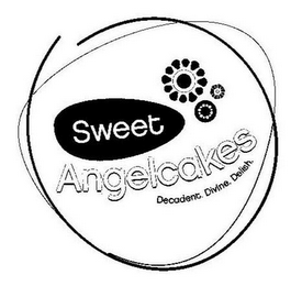 SWEET ANGELCAKES DECADENT. DIVINE. DELISH. logo