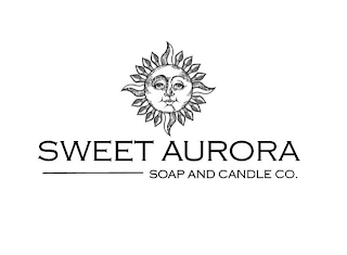 SWEET AURORA SOAP AND CANDLE CO. logo