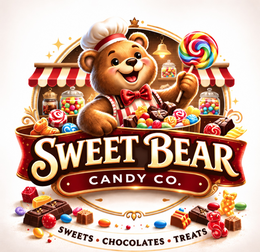 SWEET BEAR CANDY CO. SWEETS · CHOCOLATES · TREATS logo