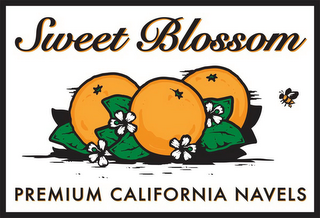 SWEET BLOSSOM PREMIUM CALIFORNIA NAVELS logo