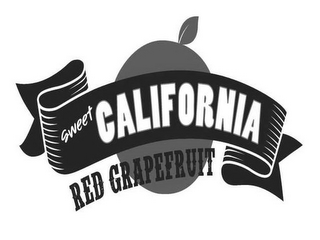 SWEET CALIFORNIA RED GRAPEFRUIT logo