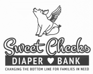 SWEET CHEEKS DIAPER BANK CHANGING THE BOTTOM LINE FOR FAMILIES IN NEED logo