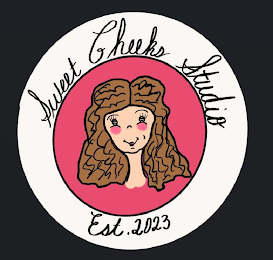 SWEET CHEEKS STUDIO EST. 2023 logo