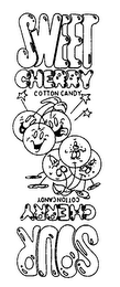 SWEET CHERRY COTTON CANDY SOUR CHERRY COTTON CANDY logo