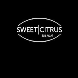 SWEET CITRUS BURLINGAME logo