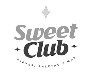 SWEET CLUB NIEVES, PALETAS Y MAS logo
