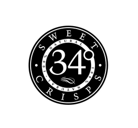 SWEET CRISPS 100% NATURAL 100% NATURAL 34º logo