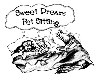 SWEET DREAMS PET SITTING logo