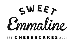 SWEET EMMALINE CHEESECAKES EST 2021 logo