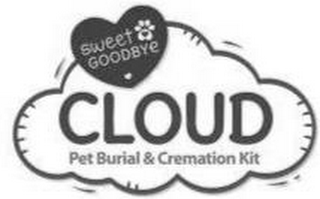SWEET GOODBYE CLOUD PET BURIAL & CREMATION KIT logo