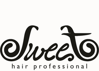 SWEET HAIR PROFESSIONAL logo