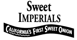 SWEET IMPERIALS CALIFORNIA'S FIRST SWEET ONION logo