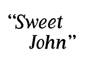 "SWEET JOHN" logo