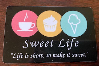SWEET LIFE "LIFE IS SHORT, SO MAKE IT SWEET." logo