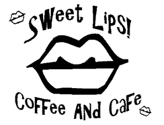 SWEET LIPS! COFFEE AND CAFE logo