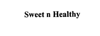 SWEET N HEALTHY logo