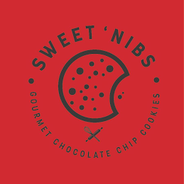 SWEET ' NIBS GOURMET CHOCOLATE CHIP COOKIES logo