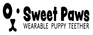 SWEET PAWS WEARABLE PUPPY TEETHER logo