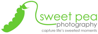 SWEET PEA PHOTOGRAPHY CAPTURE LIFE'S SWEETEST MOMENTS logo