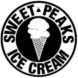 SWEET PEAKS ICE CREAM logo