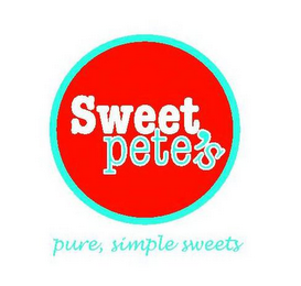 SWEET PETE'S PURE, SIMPLE SWEETS logo
