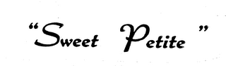 "SWEET PETITE" logo