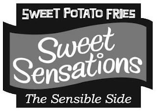 SWEET POTATO FRIES SWEET SENSATIONS THESENSIBLE SIDE logo