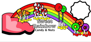 SWEET RAINBOW CANDY & NUTS logo