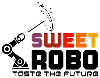 SWEET ROBO TASTE THE FUTURE logo