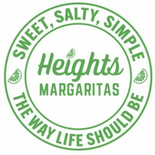 SWEET, SALTY, SIMPLE  HEIGHTS MARGARITAS THE WAY LIFE SHOULD BE logo