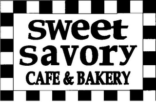 SWEET SAVORY CAFE & BAKERY logo