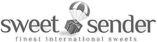 SWEET SENDER FINEST INTERNATIONAL SWEETS logo