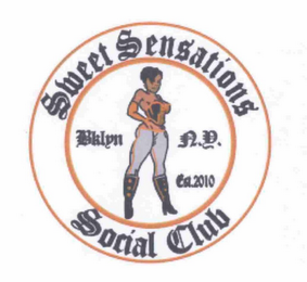 SWEET SENSATIONS SOCIAL CLUB BKLYN N.Y. EST. 2010 logo