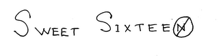 SWEET SIXTEEN logo