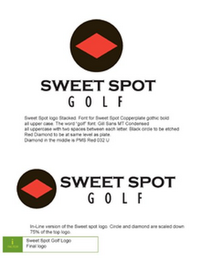 SWEET SPOT GOLF logo