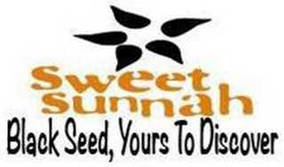 SWEET SUNNAH BLACK SEED, YOURS TO DISCOVER logo