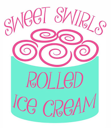 SWEET SWIRLS ROLLED ICE CREAM logo