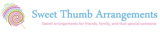 SWEET THUMB ARRANGEMENTS SWEET ARRANGEMENTS FOR FRIENDS, FAMILY, AND THAT SPECIAL SOMEONE logo