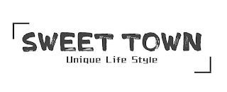 SWEET TOWN UNIQUE LIFE STYLE logo