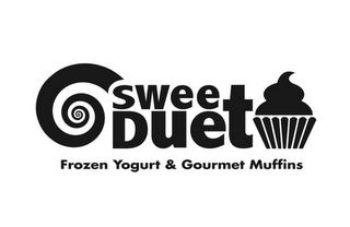 SWEETDUET FROZEN YOGURT & GOURMET MUFFINS logo