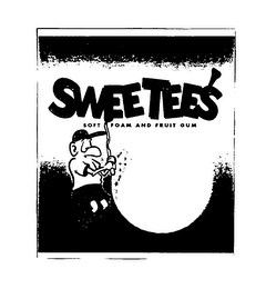 SWEETEE'S SOFT FOAM AND FRUIT GUM logo