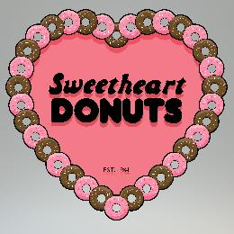SWEETHEART DONUTS EST. 1984 logo